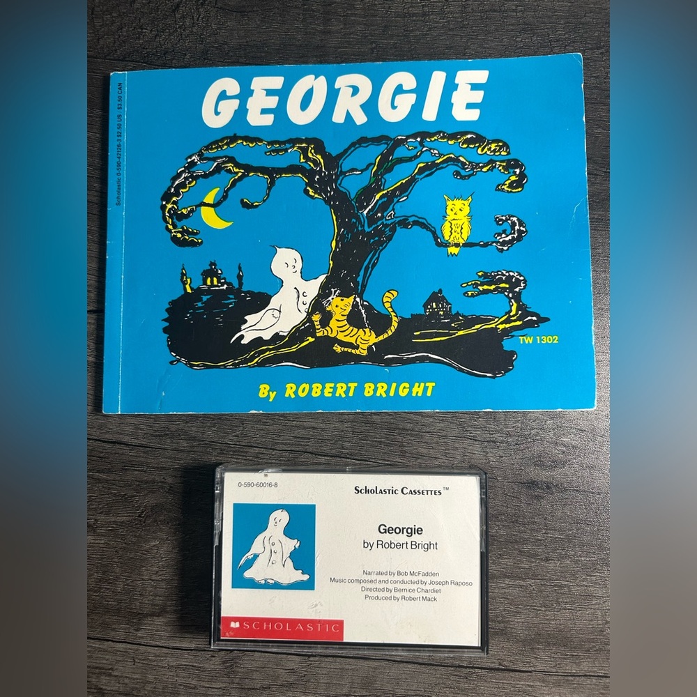 Georgie by Robert Bright Children's Book with Cassette Tape